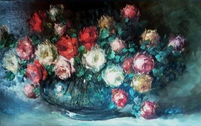 ArteDiAlina.com painting: Old style, young times